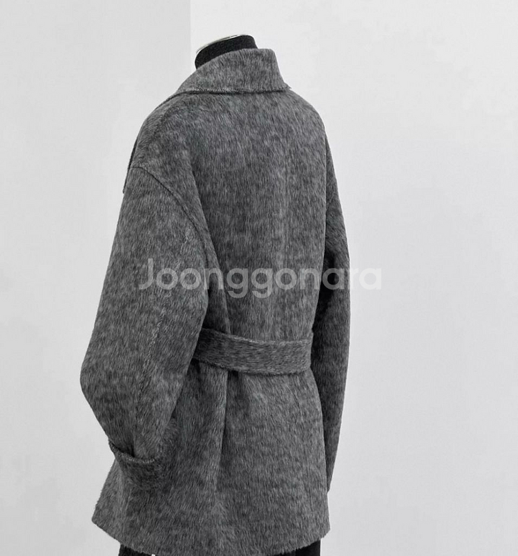 100%울코트 새상품 프리사이즈--5