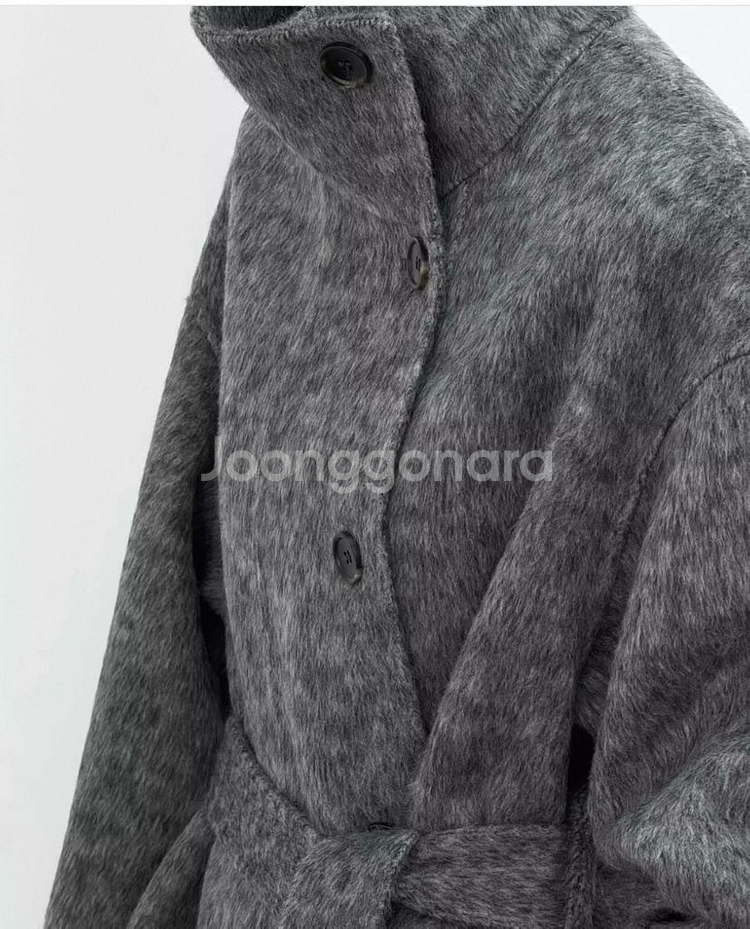 100%울코트 새상품 프리사이즈--3