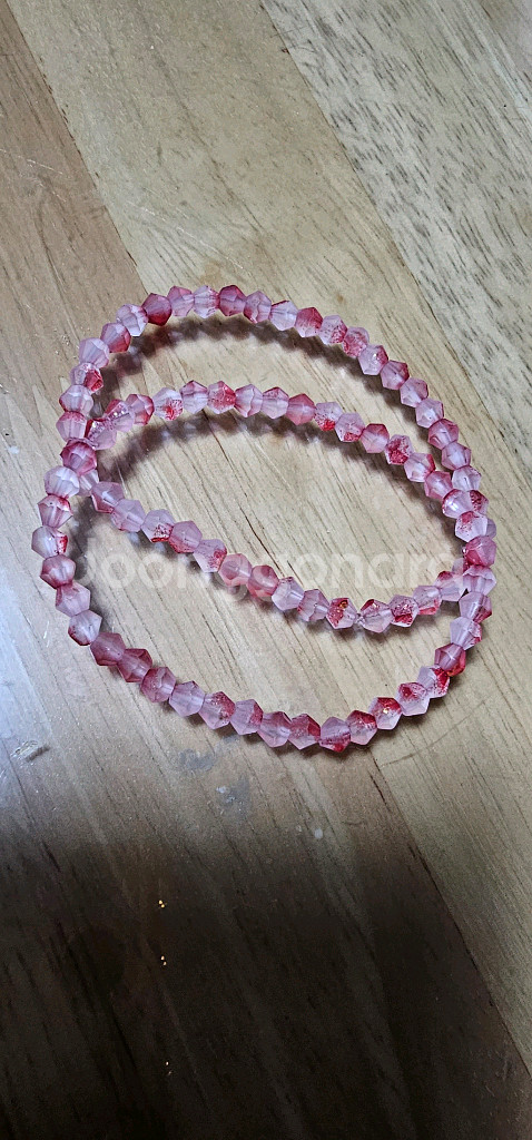 아베크릴 크리스탈 팔찌--2