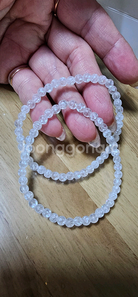 아베크릴 크리스탈 팔찌--0