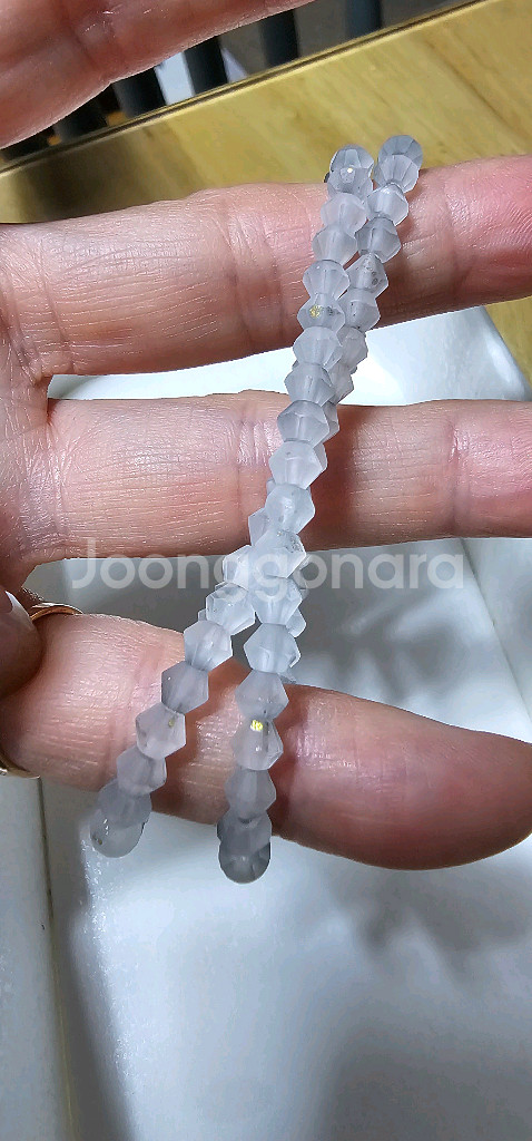 아베크릴 크리스탈 팔찌--5