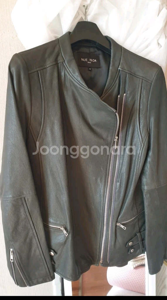 가죽자켓 66--0