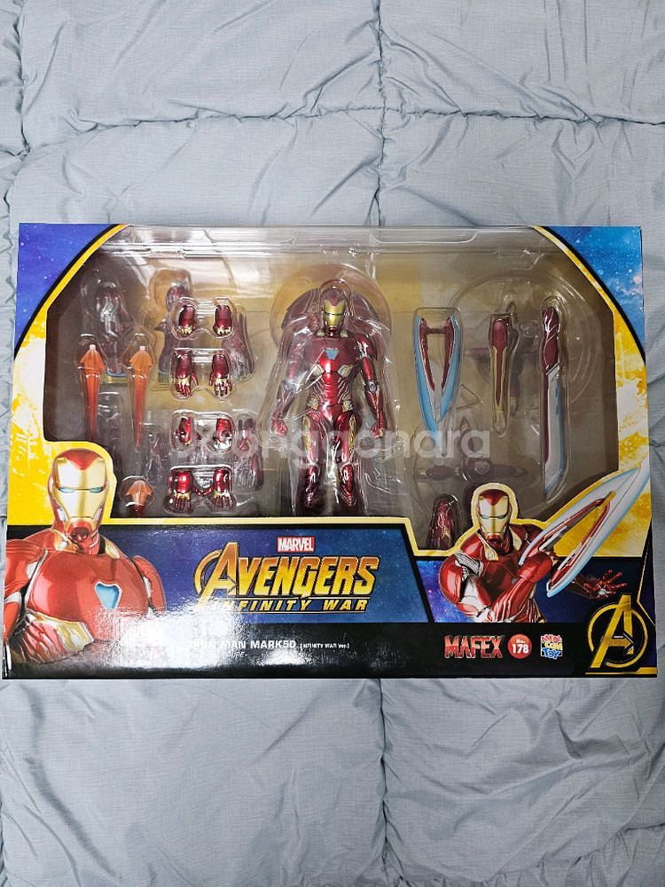 메디콤토이 마펙스 어벤져스 인피니티워 아이언맨 마크50--0