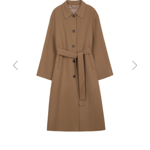 pvcs 프븏스 핸드메이드 벨티드 코트