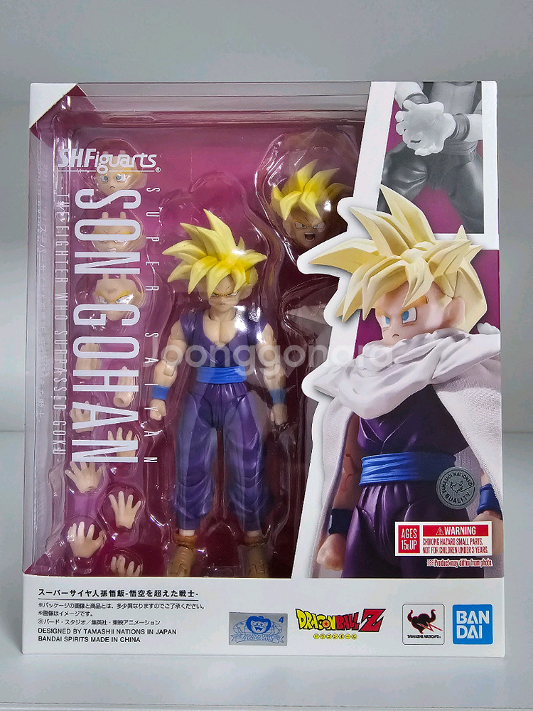 반다이 shf 드래곤볼 손오반 초사이어인 팝니다!!!--0