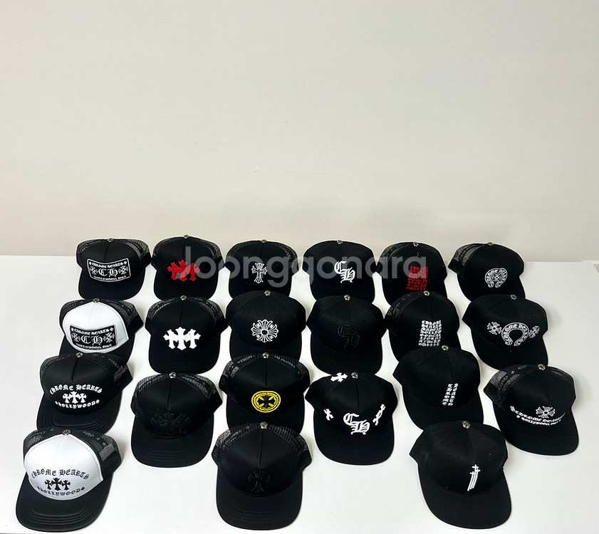 크롬하츠 모자 볼캡 매쉬캡 트러커--0