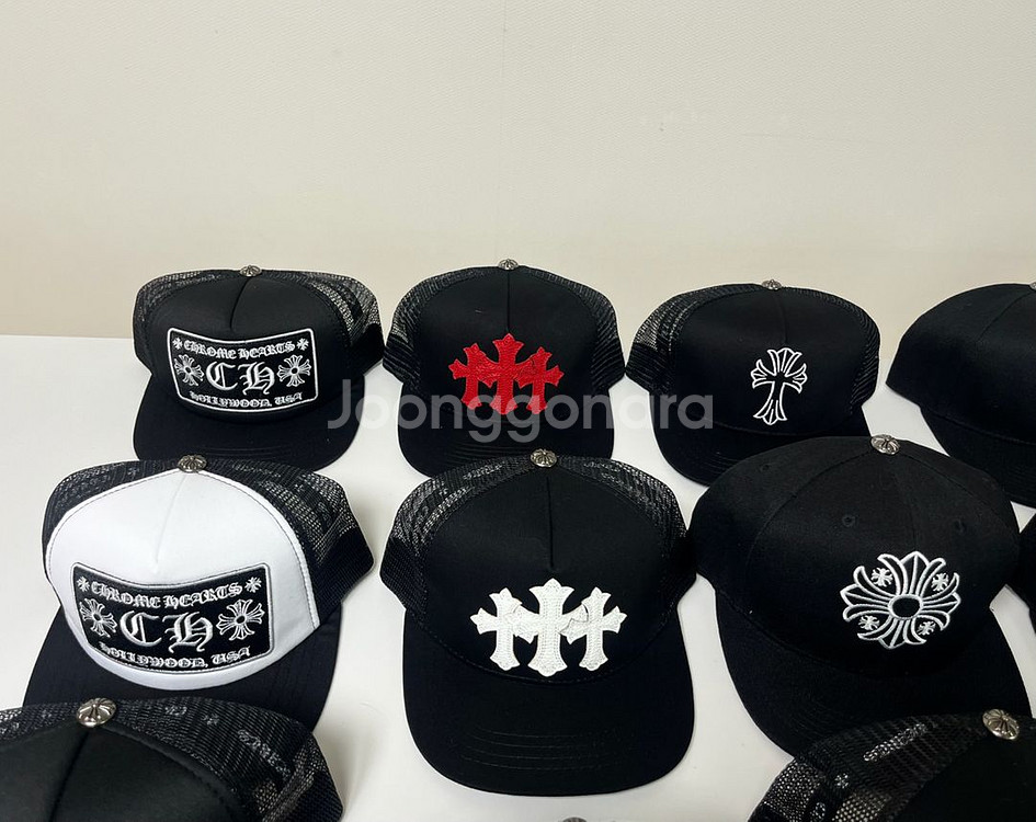 크롬하츠 모자 볼캡 매쉬캡 트러커--4