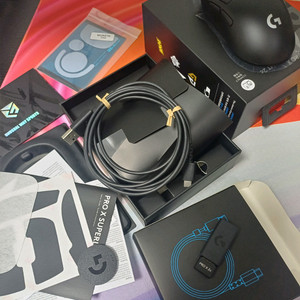 로지텍 gpro superlight2c 지슈라2c 블랙