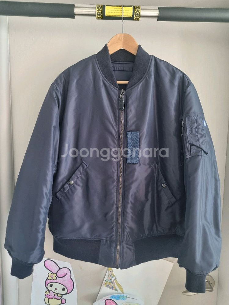 샌드파이퍼 리버서블 ma-1 자켓 m 사이즈--0