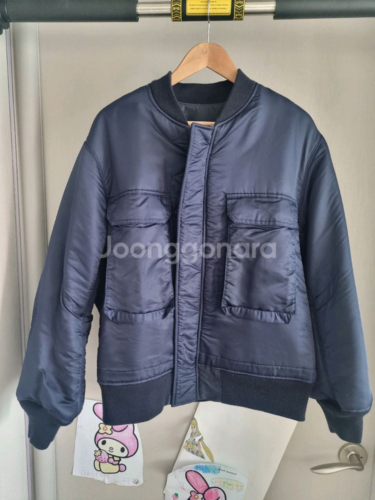 샌드파이퍼 리버서블 ma-1 자켓 m 사이즈--2