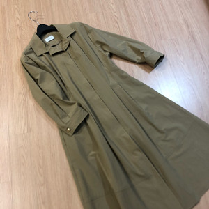 더아이잗 햅번 트렌치 셔츠 바스락 롱 원피스 자켓 코트