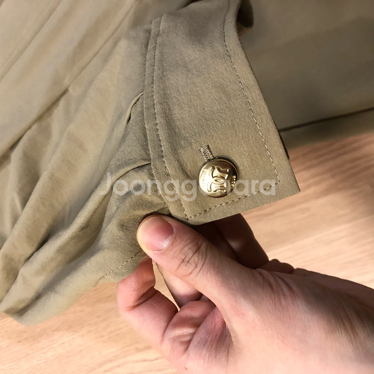 더아이잗 햅번 트렌치 셔츠 바스락 롱 원피스 자켓 코트--2