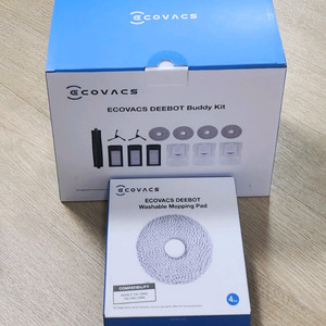 에코백스 디봇 X2 전용 악세서리 풀세트 + 물걸레4개