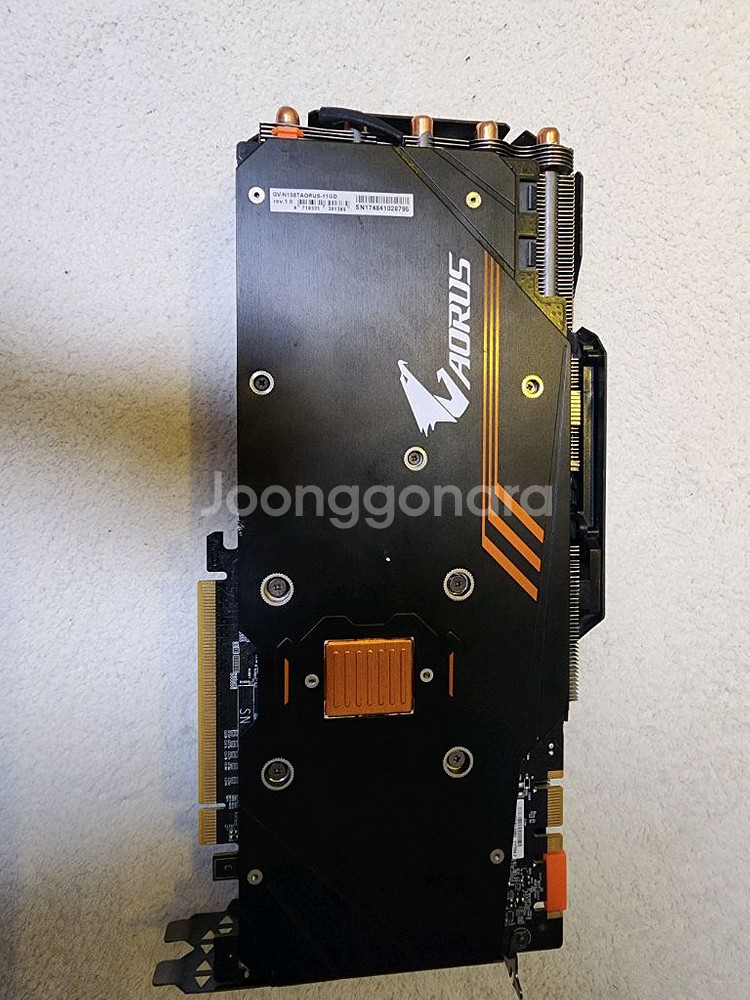 gtx 1080ti 어로스 a급상태 자부.--1