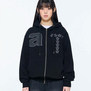 더콜디스트모먼트 TCM 후드 집업 블랙 M사이즈