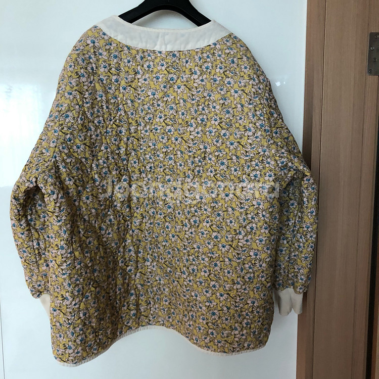 오드투옵티미즘 리버시블 양면 점퍼 자켓 퀼팅 코트--4