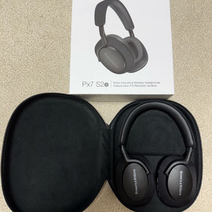 B&W PX7 S2e 블랙 새상품 풀박스