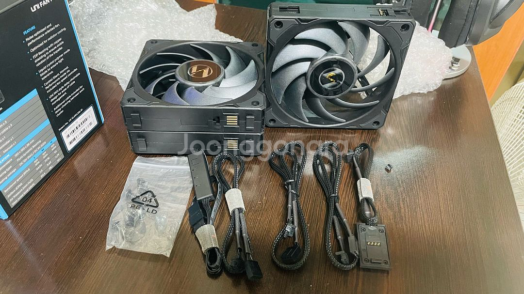 리안리 유니팬 P28 블랙 3팩--1