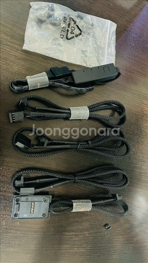 리안리 유니팬 P28 블랙 3팩--2