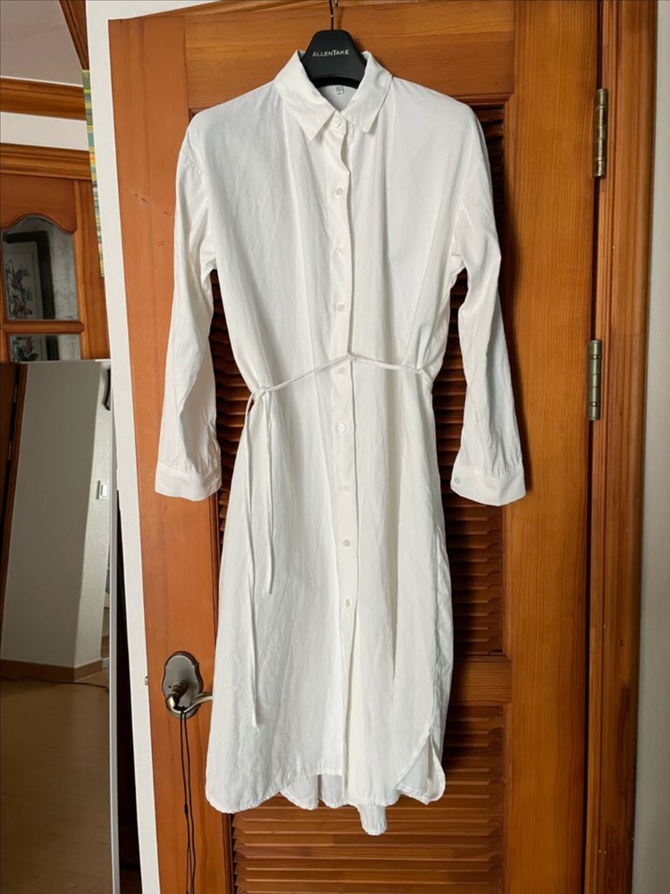 셔츠 원피스 롱원피스--1