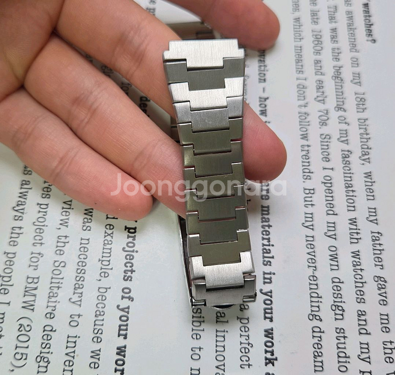 빈티지 부로바 러그 18mm 뻐뻐시 메탈 브레이슬릿 시--2