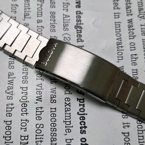 빈티지 부로바 러그 18mm 뻐뻐시 메탈 브레이슬릿 시