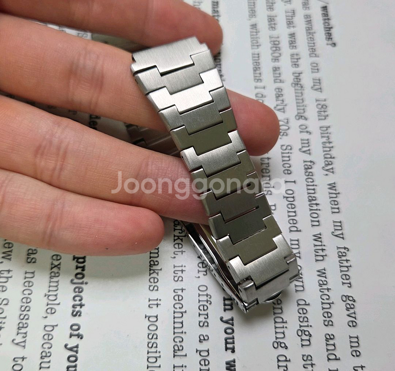 빈티지 부로바 러그 18mm 뻐뻐시 메탈 브레이슬릿 시--6