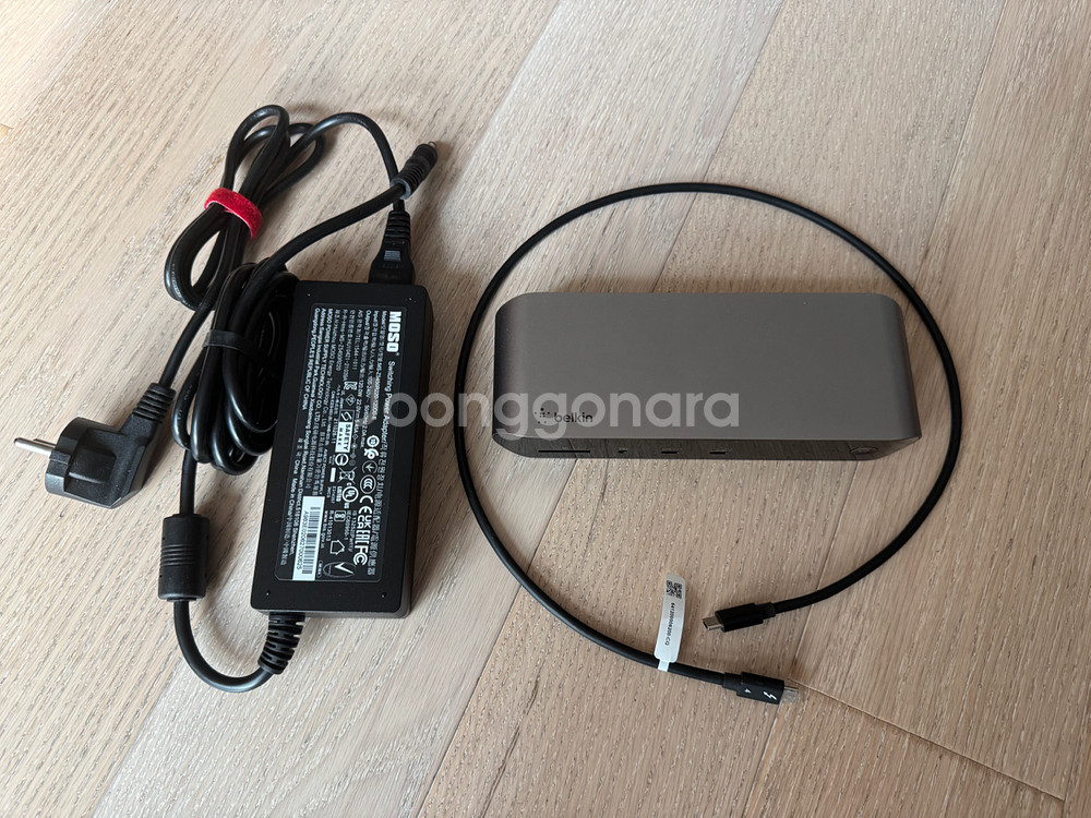 벨킨 썬더볼트4독 C타입 멀티 허브 INC006--0