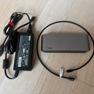 벨킨 썬더볼트4독 C타입 멀티 허브 INC006