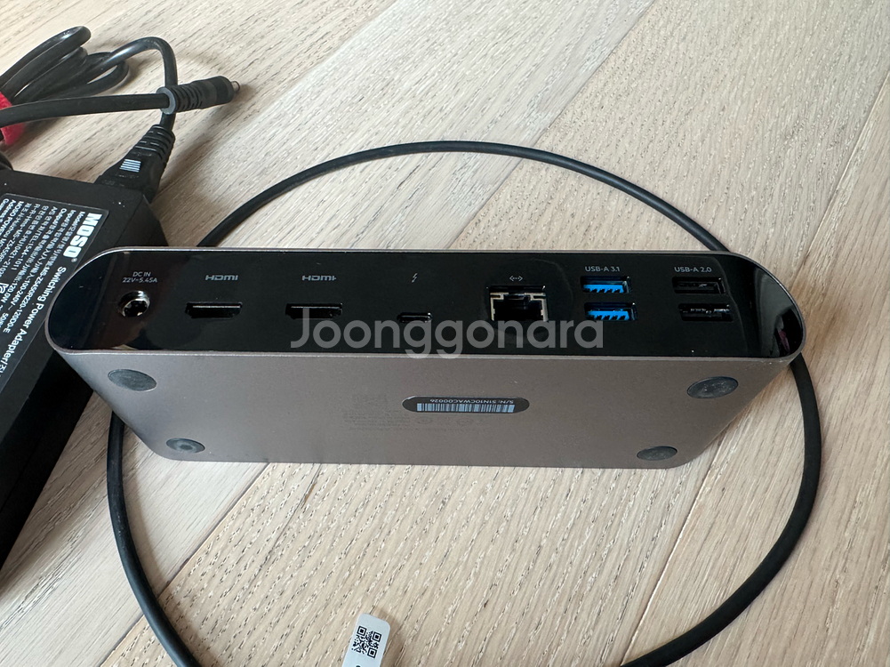 벨킨 썬더볼트4독 C타입 멀티 허브 INC006--2