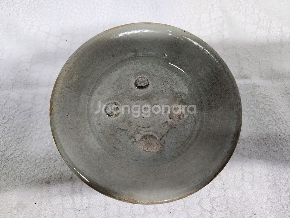 청자 백자 도자기 접시--0