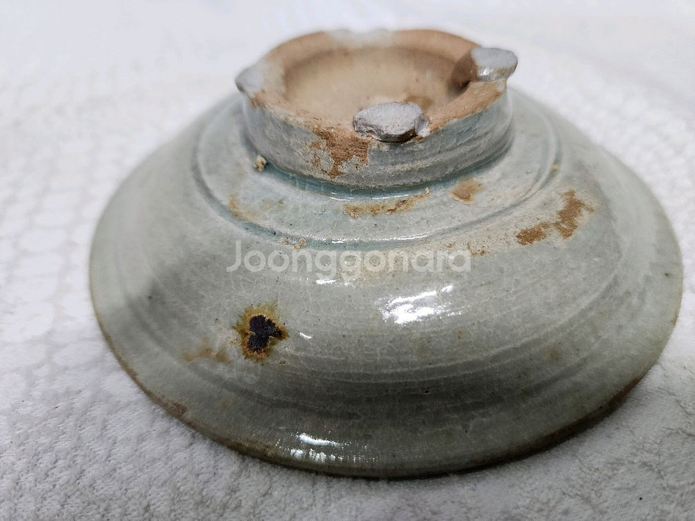 청자 백자 도자기 접시--5