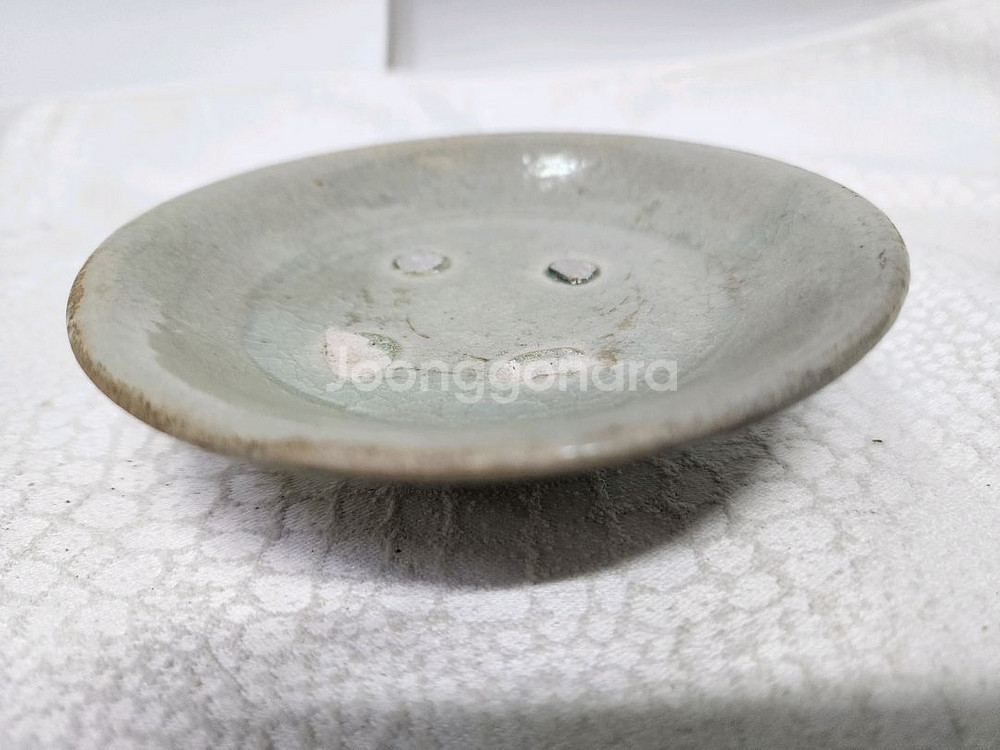 청자 백자 도자기 접시--7