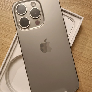 (새제품/리퍼)아이폰15 프로 네츄럴 티타늄 256GB