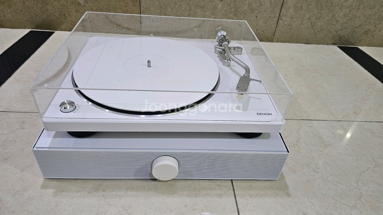 데논 DP-400 과 Andover Spinbase 스피커--1