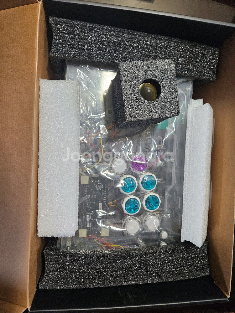 메이크스틱 크리스탈 풀박스(조이스틱,아케이드 스틱)--2