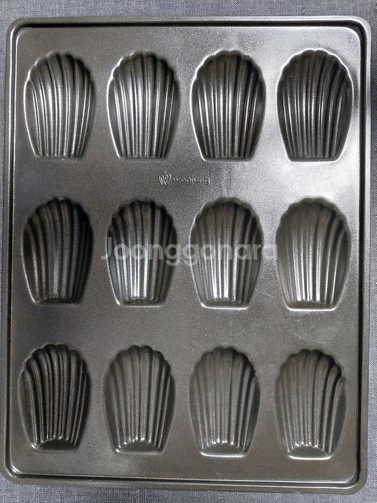 우정 베이킹 실팝T코팅 마들렌 빵틀 팬--0