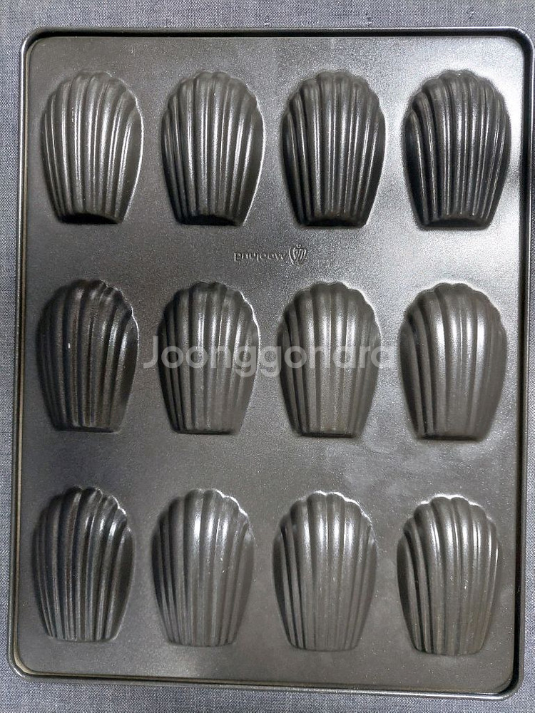 우정 베이킹 실팝T코팅 마들렌 빵틀 팬--1