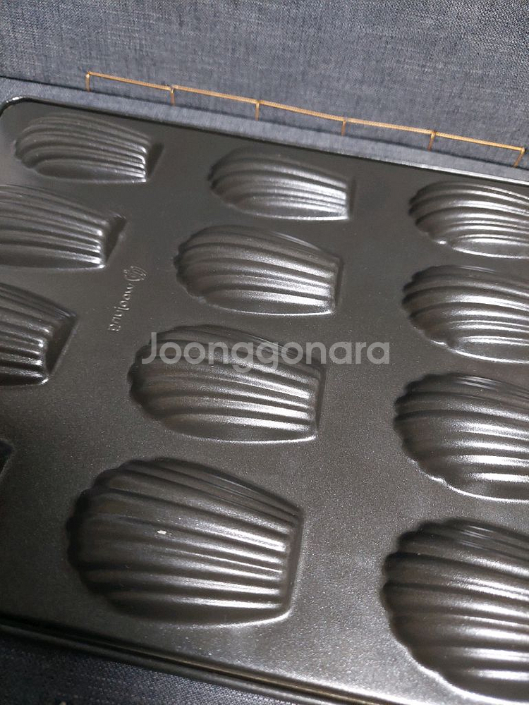 우정 베이킹 실팝T코팅 마들렌 빵틀 팬--3