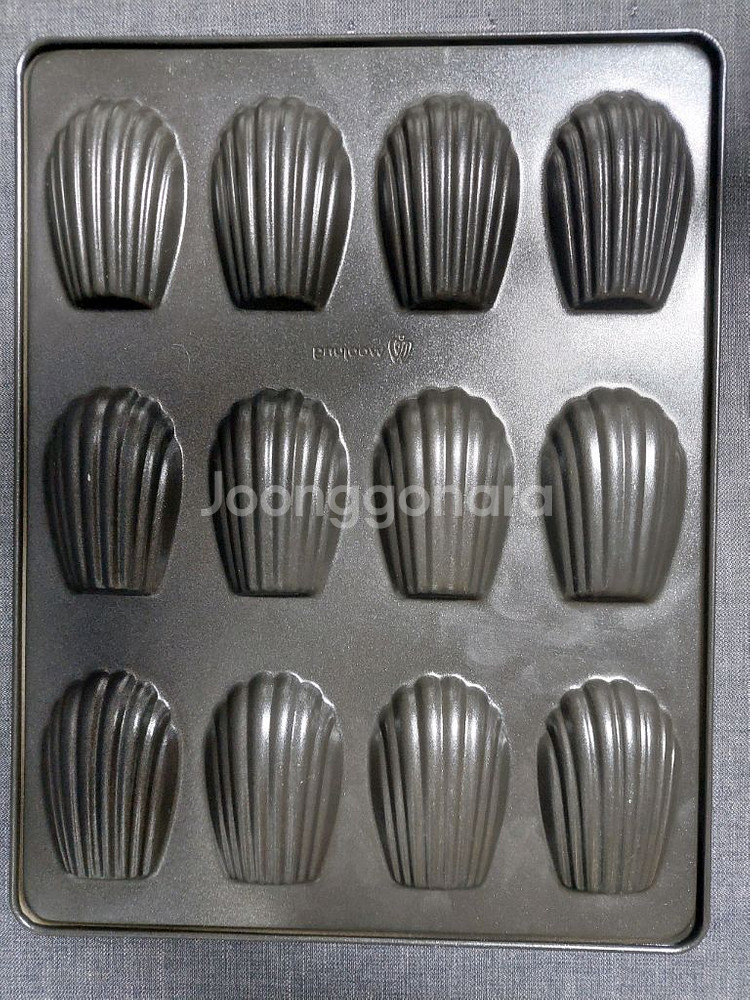 우정 베이킹 실팝T코팅 마들렌 빵틀 팬--4