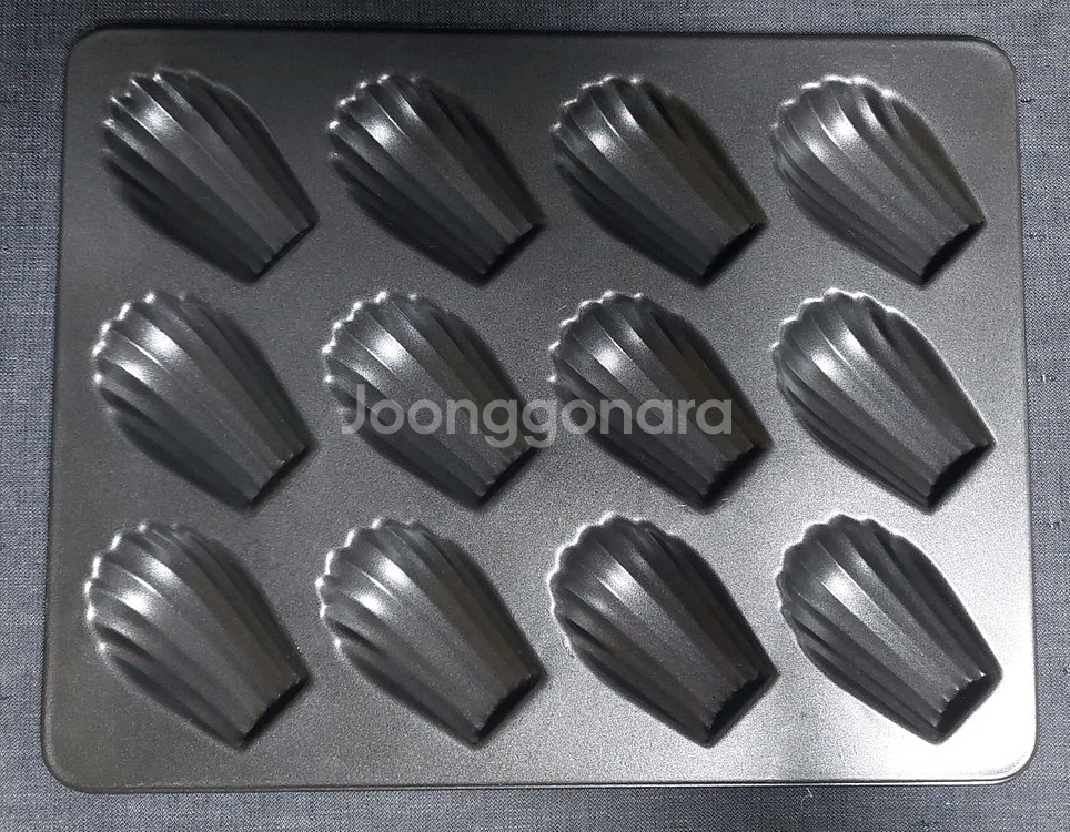 우정 베이킹 실팝T코팅 마들렌 빵틀 팬--5