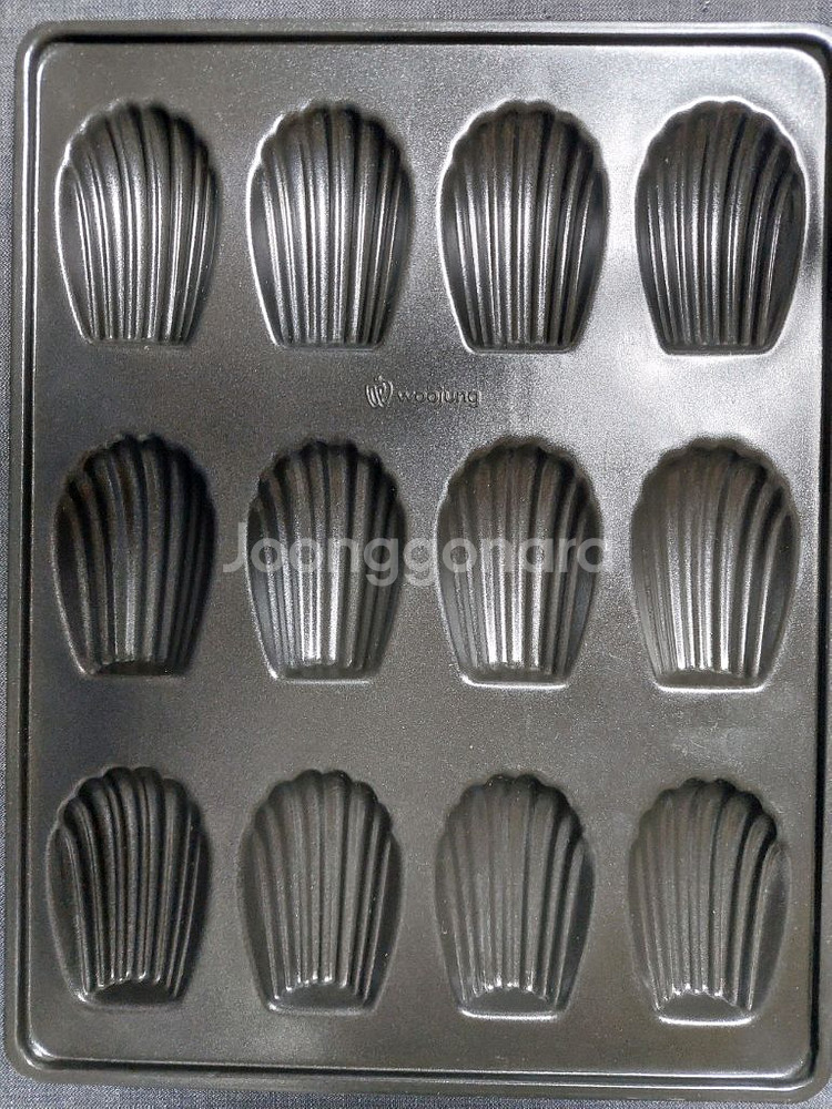 우정 베이킹 실팝T코팅 마들렌 빵틀 팬--6