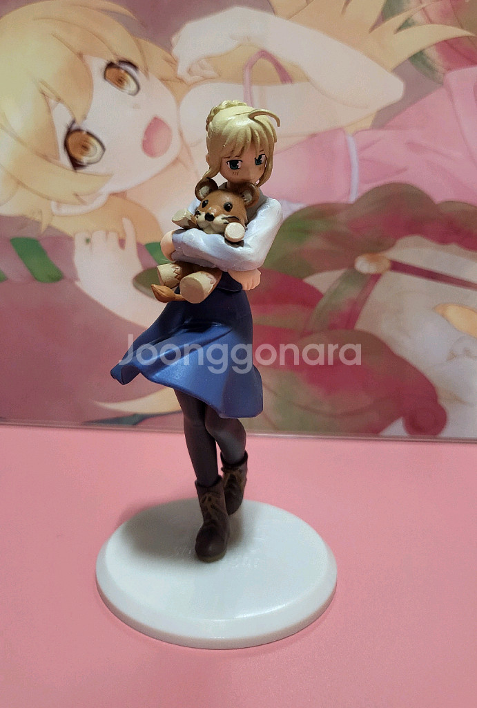 페이트 콜렉티브 메모리즈 세이버 / 린 피규어 일괄--2