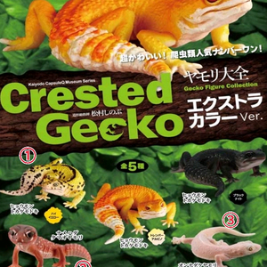 카이요도 도마뱀 대전 가챠 피규어 파충류 크레 레게