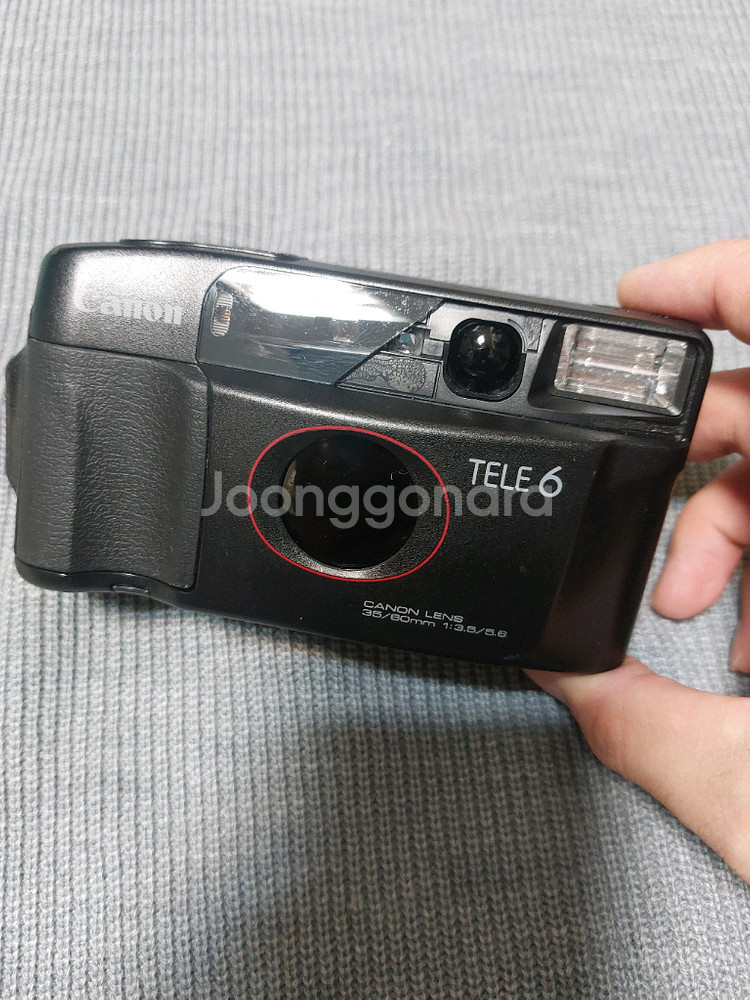 외관 하자있는 캐논 오토보이 tele6--1