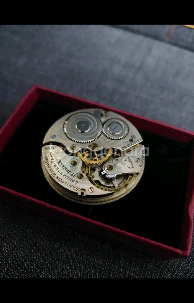 해밀턴 기계식 회중시계 무브먼트--1