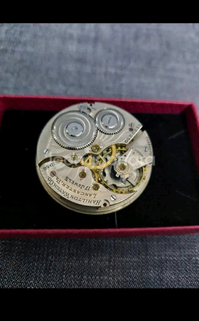 해밀턴 기계식 회중시계 무브먼트--2