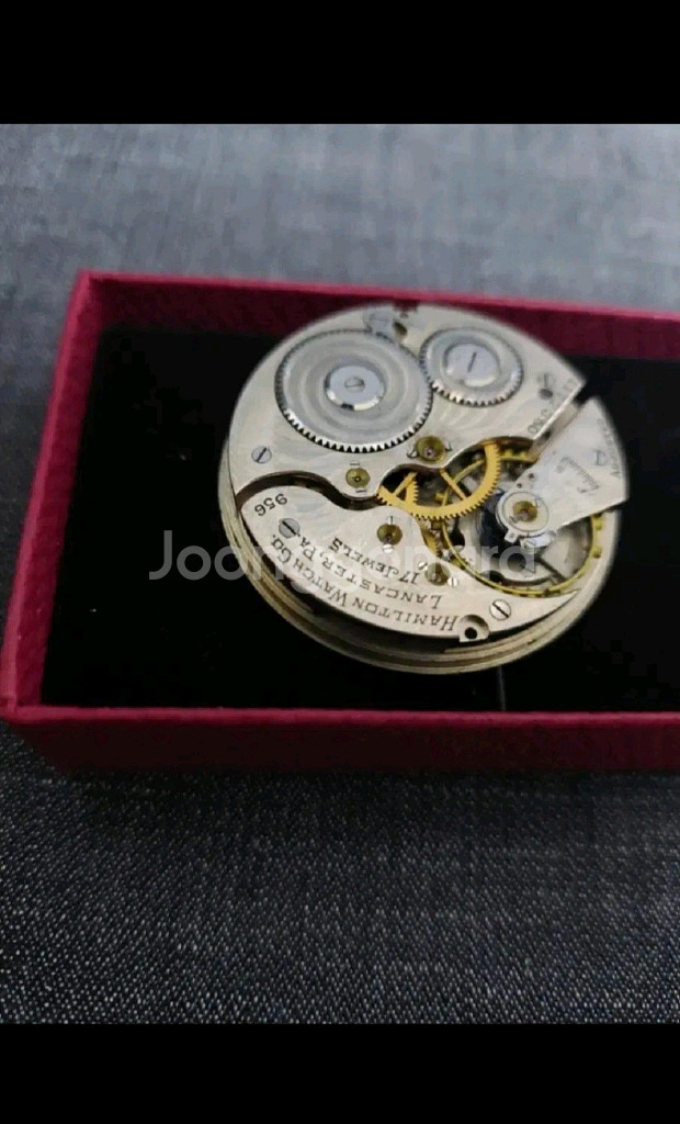 해밀턴 기계식 회중시계 무브먼트--3