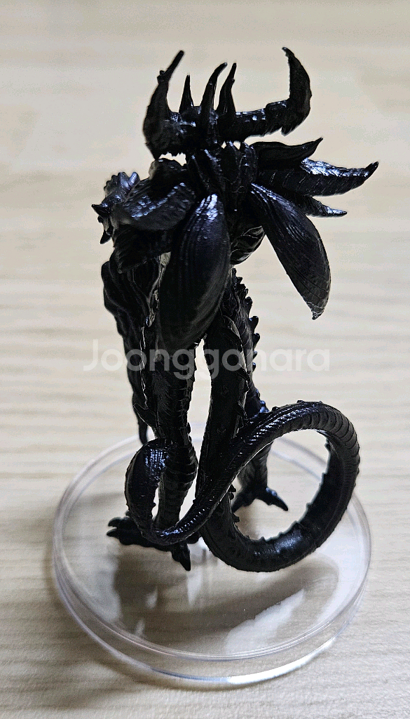 듀얼 마스터즈 3D Vol2 악마신 바롬 피규어--2