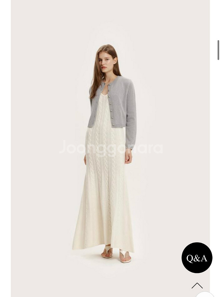 더로랑 몬테카를로 가디건 소라 / 니트드레스 소라--0